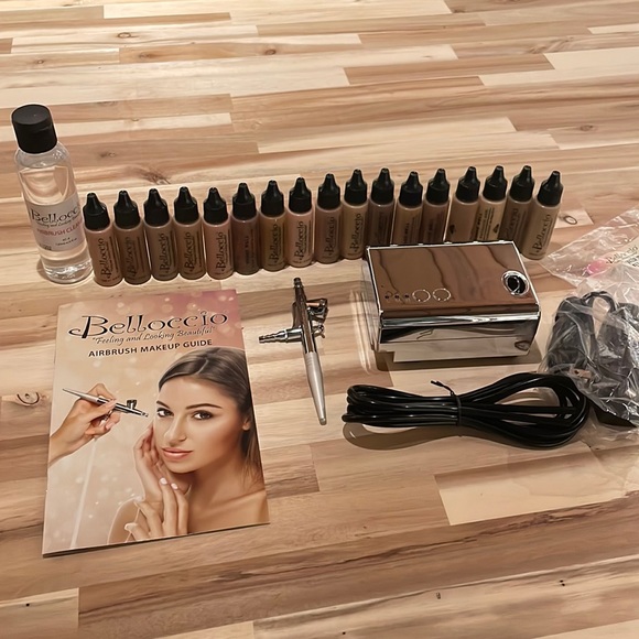 belloccio Makeup Complete Professional Belloccio Airbrush Cosmetic